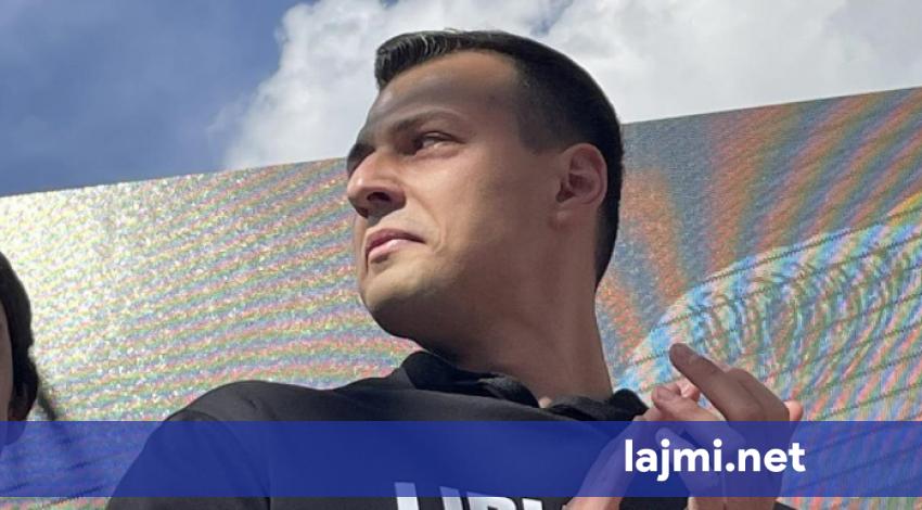  A jeni gati   djali i Hashim Thaçit shpërndan thirrjen për protestën në Tiranë