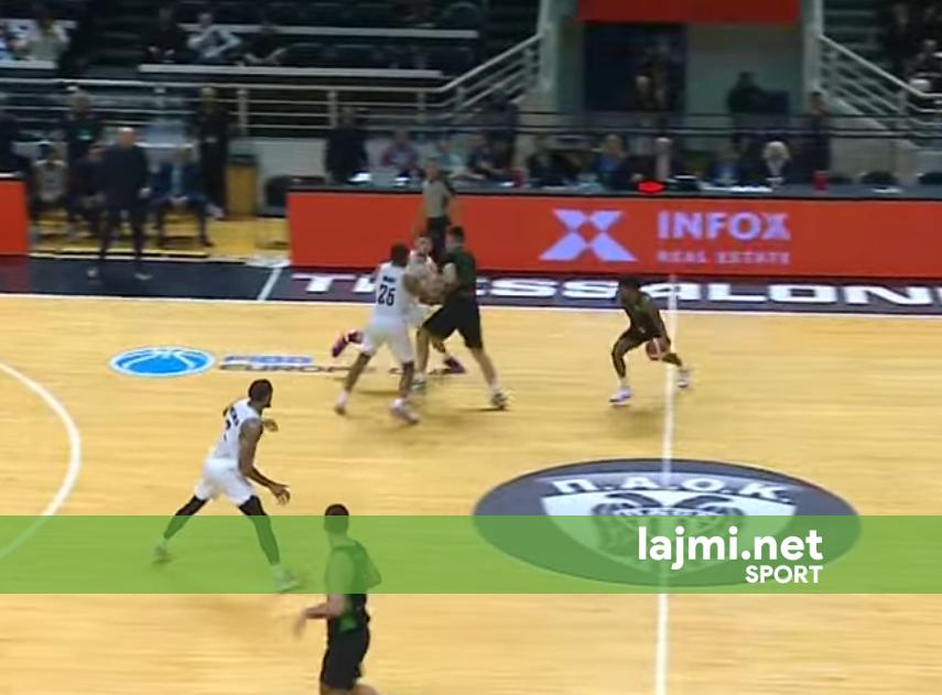 Trepça pëson humbje nga PAOK në ndeshjen e parë të FIBA Europe Cup