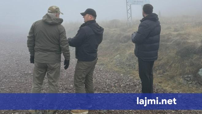 Sveçla inspekton pjesën e veriut ku dyshohet se u kidnapua një serb