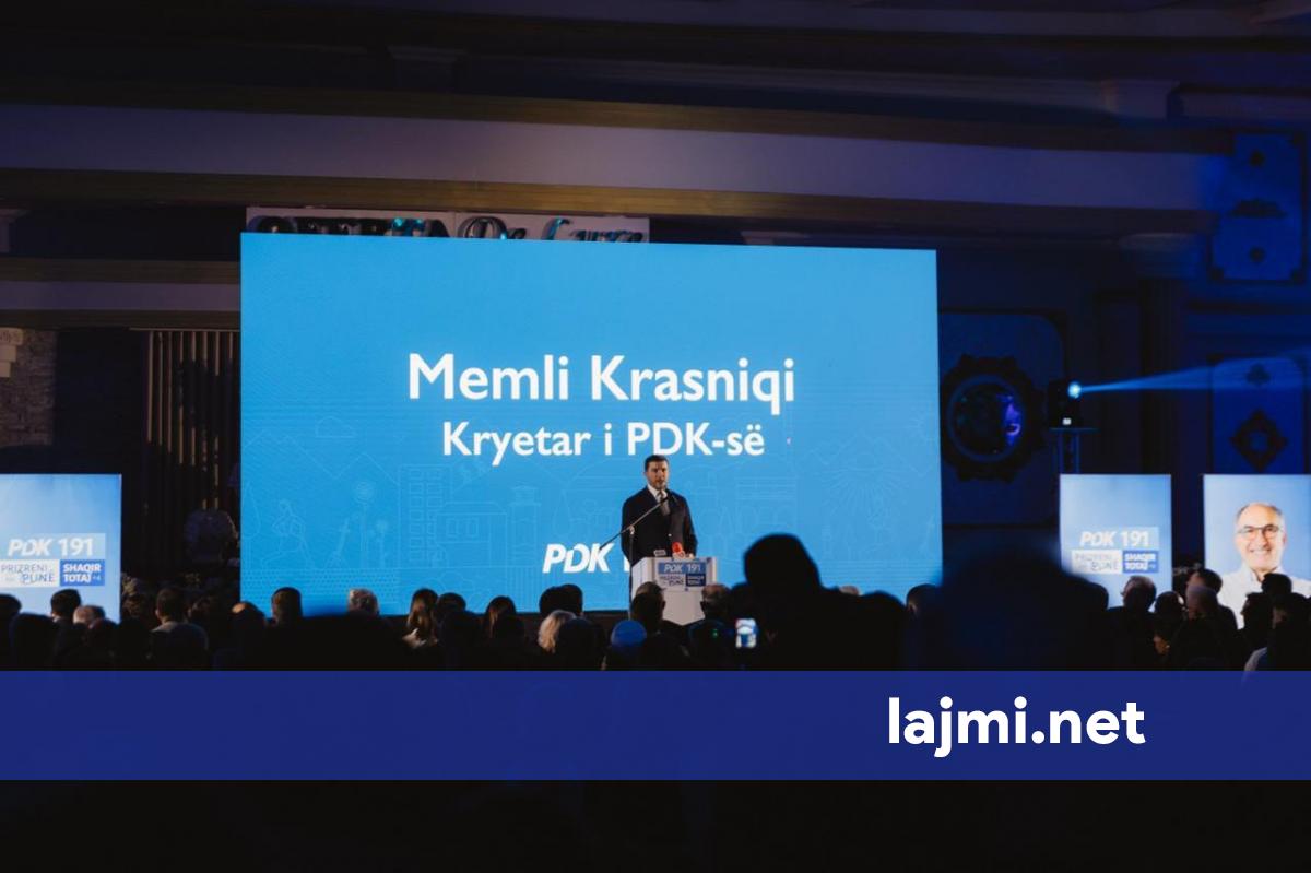 Memli Krasniqi në Prizren  Më 9 nëntor votoni për vazhdimësi  votoni për Shaqir Totajn