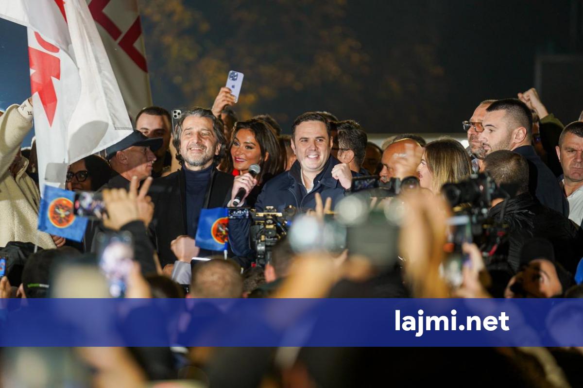 Abdixhiku pas fitores në kryeqytet  LDK të dua   Prishtinë të kemi jetë 