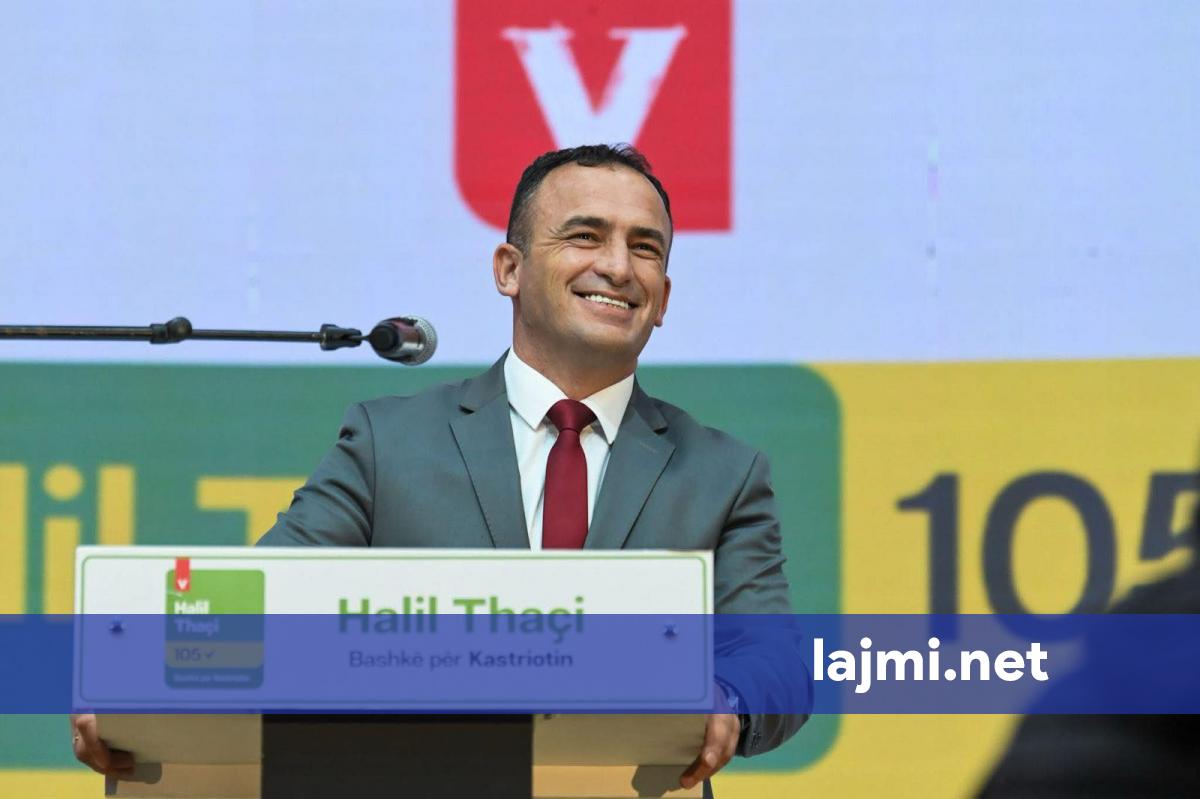 Halil Thaçi falënderon qytetarët pasi fitoi në Obiliq  Do të udhëheq me përgjegjësi  me transparencë dhe me respekt për secilin qytetar
