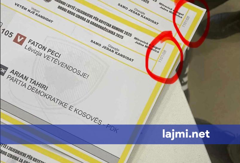  Tren qeveritar   Akuza për vjedhje të votave në Mitrovicë  publikohet një fotografi