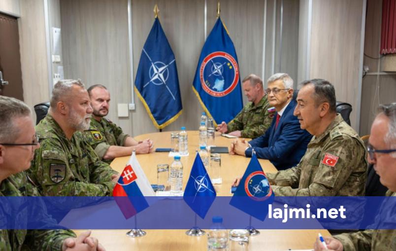 Ulutash vlerëson lart kontributin e Sllovakisë në misionin e KFOR it në Kosovë
