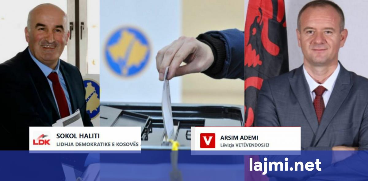 Viti  Sokol Haliti pati veç 201 vota më shumë se Arsim Ademi