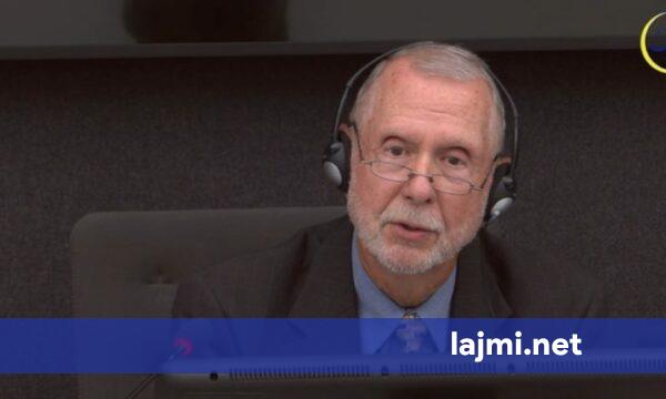 Dëshmitari i gjashtë i mbrojtjes së Thaçit  Michael Durkee vazhdon dëshminë në Speciale