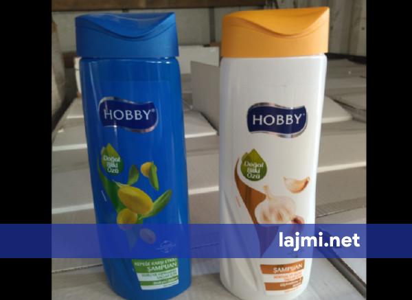 Asgjësohet një sasi e shamponëve të falsifikuar të markës  HOBBY 