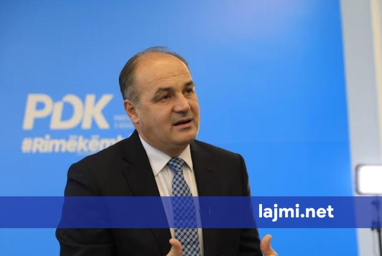 Enver Hoxhaj shpall kandidaturën për kryetar të PDK së