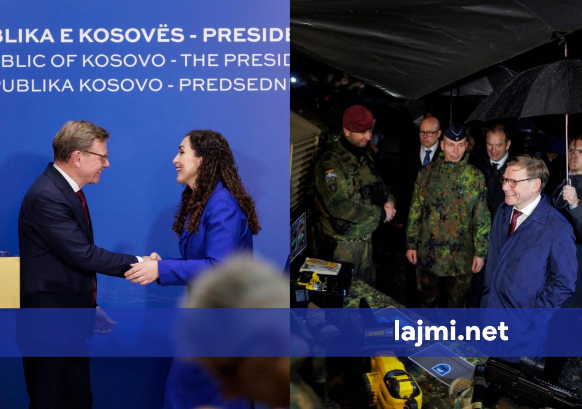 Takimi me Osmanin e vizita tek KFOR i  ministri gjerman  Progresi në dialogun me Serbinë  çelësi për rrugën e Kosovës përpara