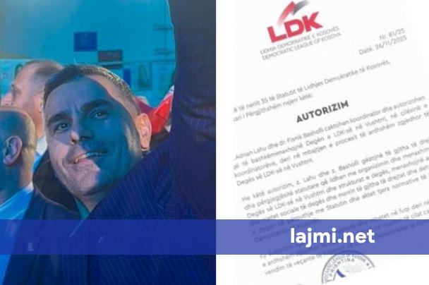 LDK emëron dy koordinatorë në Vushtrri pas dorëheqjes së Xhafer Tahirit