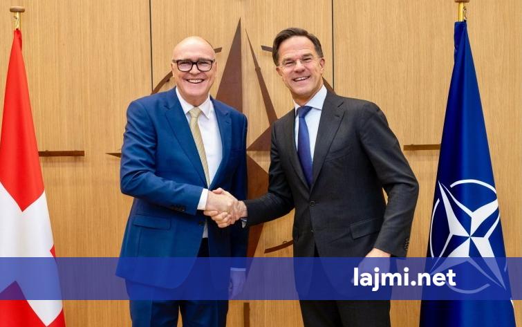 Rutte vlerëson kontributin e Zvicrës në misionin e NATO s në Kosovë