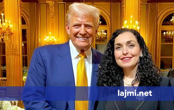 Trump shpërndan artikullin ku Osmani ia jep atij meritat për ndaljen e konfliktit Serbi Kosovë