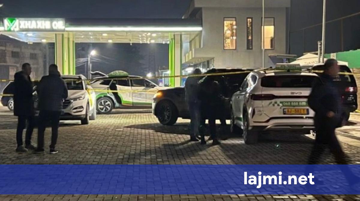 Vrasja e biznesmenit në Elbasan  ky është momenti kur autori i afrohet te makina dhe e qëllon për vdekje