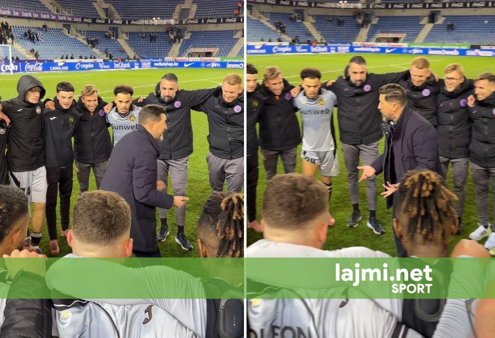 Besnik Hasi me fjalim emocionues pas fitores në Kupën e Belgjikës