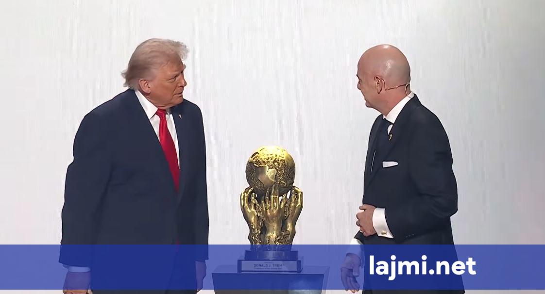 Shorti i Kupës së Botës   FIFA   Nën lidershipin e Trumpit është bërë e mundur që paqja të ekzistoj mes Kosovës dhe Serbisë 