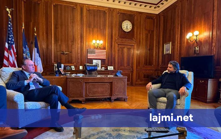 Rama në ShBA  takohet me kryetarin e Staten Island  Një konfirmim i qartë i rëndësisë që partnerët tanë amerikanë i kushtojnë marrëdhënieve me Prishtinën dhe Kosovën