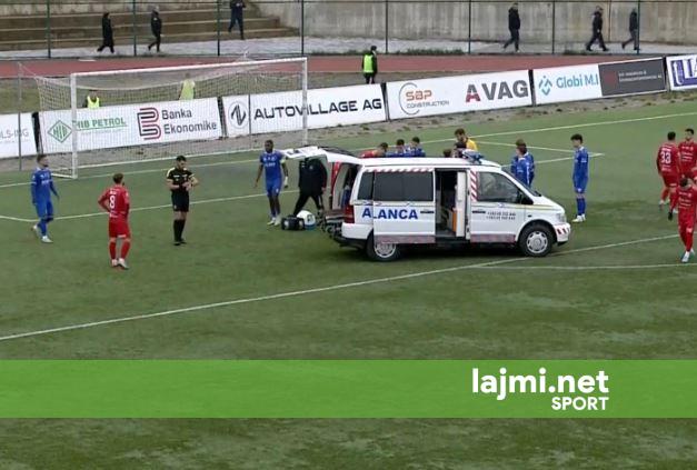 portieri-i-gjilanit-lendohet-pas-perplasjes-me-gnapi-intervenon-ambulanca-gjendja-e-tij-stabile