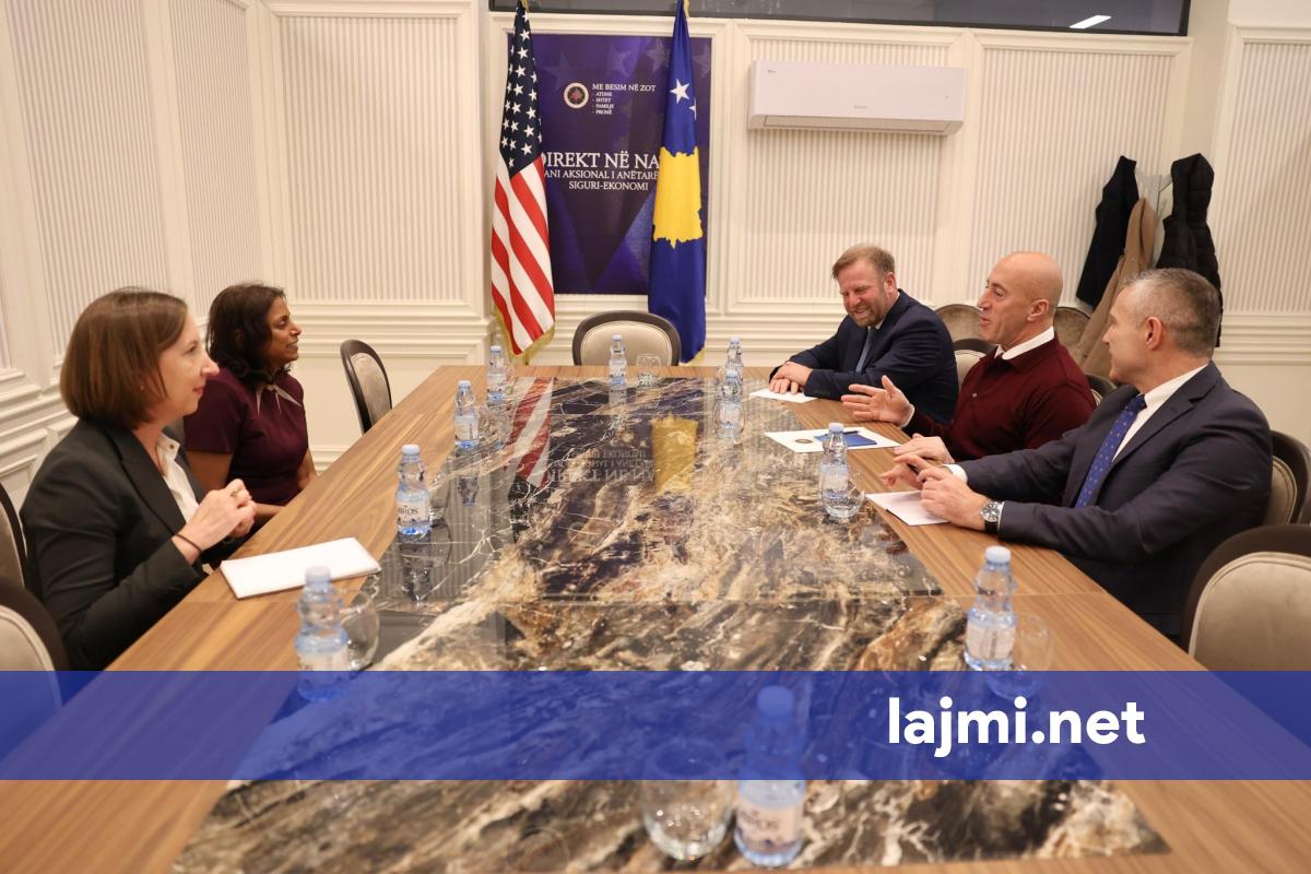 Haradinaj pret përfaqësuese të Ambasadës Amerikane  diskutojnë zgjedhjet e 28 dhjetorit dhe formimin e institucioneve