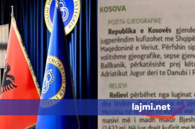 BDI kërkon tërheqjen e librit të Gjeografisë në RMV  Kosova nuk është  Metohi 