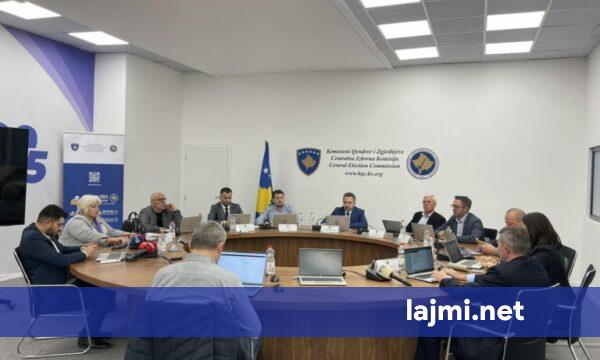 Certifikimi i kandidatëve e listës së votuesve  krejt çka pritet të vendoset në mbledhjen e sotme të KQZ së 