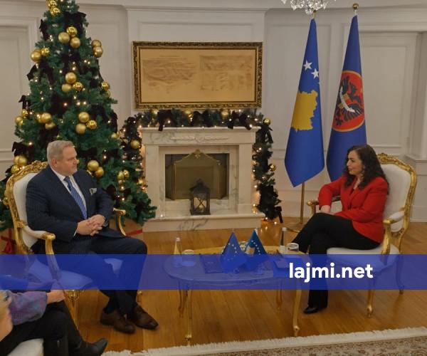 Mesazhi i fuqishëm i Terras në takimin me Osmanin  BE ja të heqë menjëherë masat ndaj Kosovës