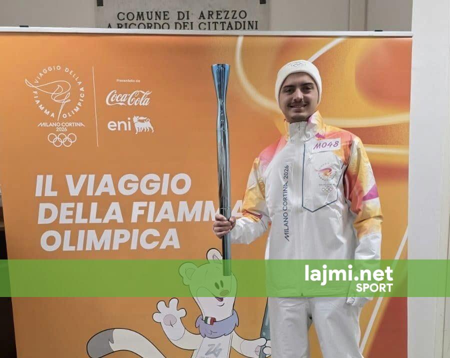 Bind Pajaziti  pjesë e bartjes së flakës olimpike për LO 2026
