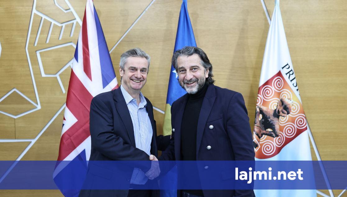 Ambasadori britanik te Rama për t ia uruar mandatin  Ia paraqita planet për lidhjen e bizneseve britanike me ato kosovare