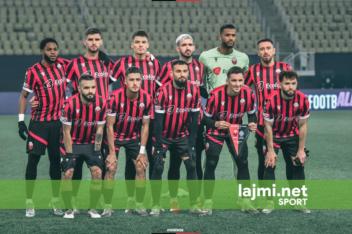 Shkëndija triumfon ndaj Slovan Bratislavës dhe mban gjallë garën për kualifikim