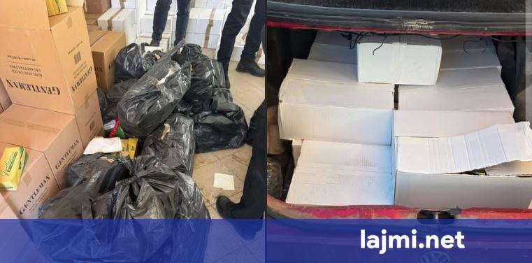 Prishtinë  Konfiskohen mbi 250 kilogramë duhan dhe mallra tjera të kontrabanduara