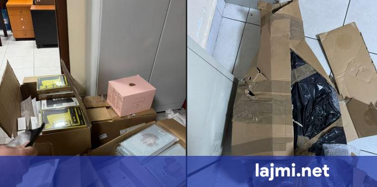 Vërmicë  Zbulohet ngarkesë e fshehur me pajisje sportive  kozmetikë dhe produkte për fëmijë