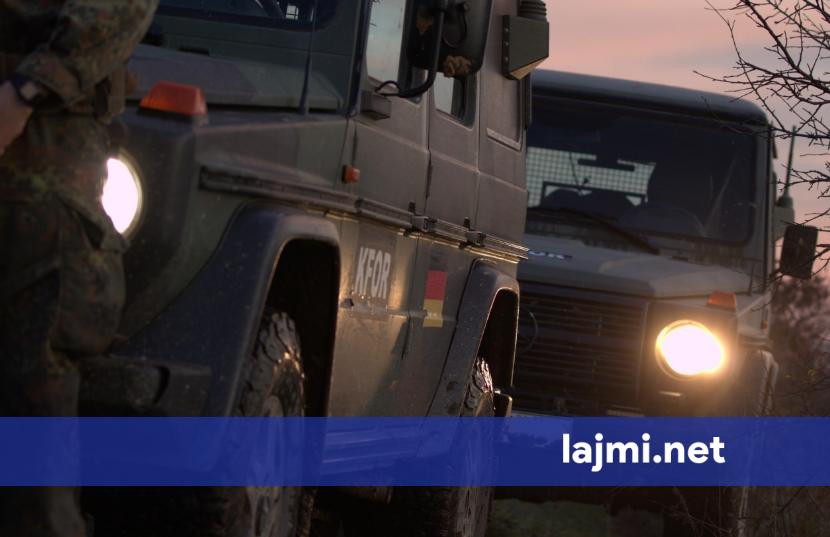 KFOR  Ushtarët gjerman po patrullojnë ditë e natë në disa komuna