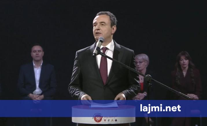 Pa tone të larta e pa përplasje politike  Kurti prezanton listën e VV së  koalicionin e quan domosdoshmëri për vendin