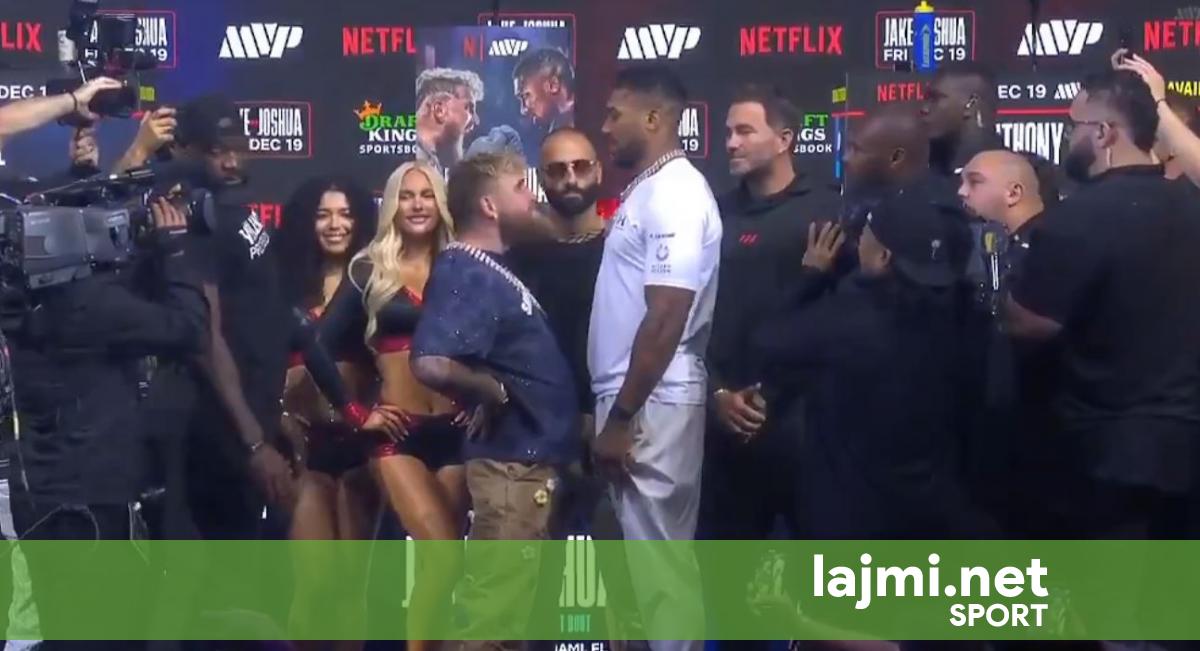 Jake Paul tallet me boksierin britanik në  Face to Face 