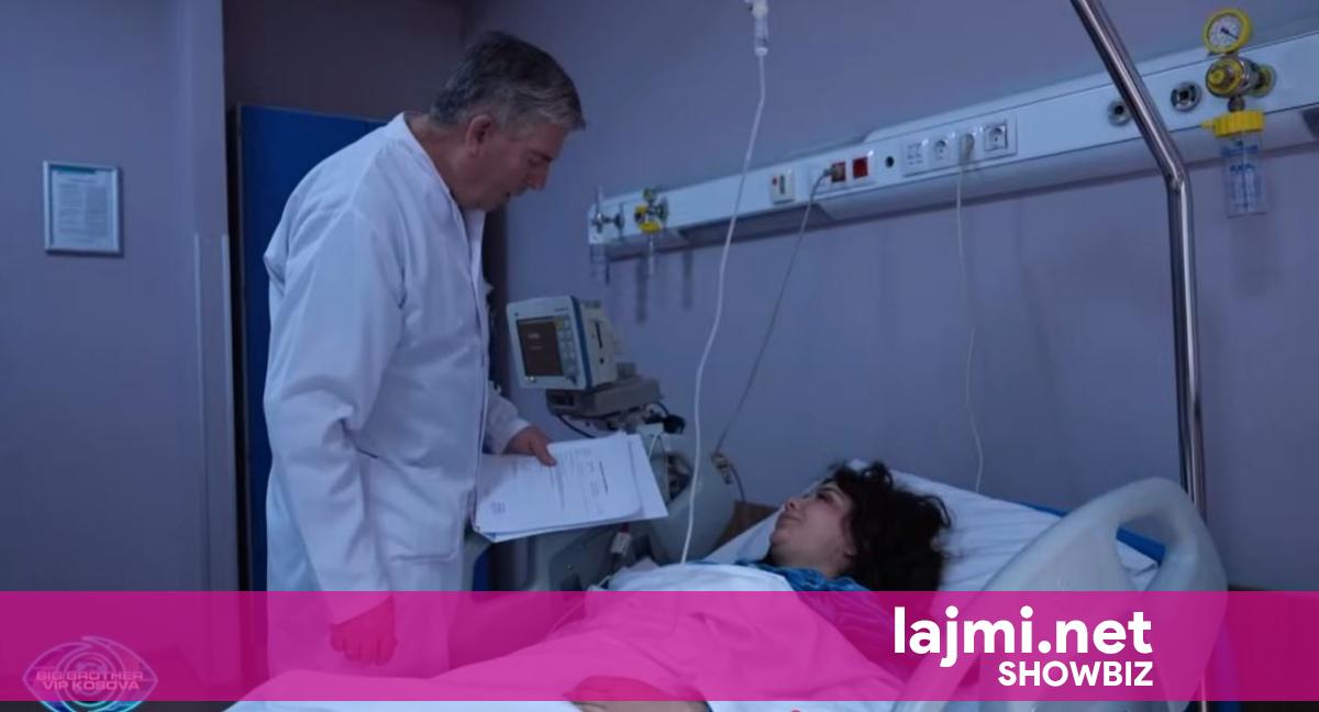 I ra të fikët  transmetohet klipi i Albës gjatë trajtimit në spital