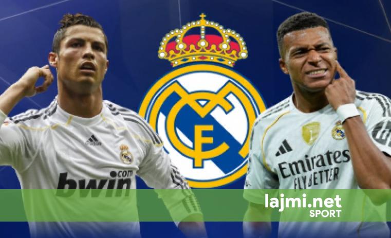 Mbappe barazon rekordin e Ronaldo për gola brenda një viti