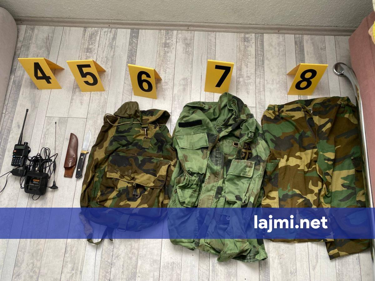 Policia e Kosovës sekuestron armë  municion e pajisje ushtarake në veri të vendit