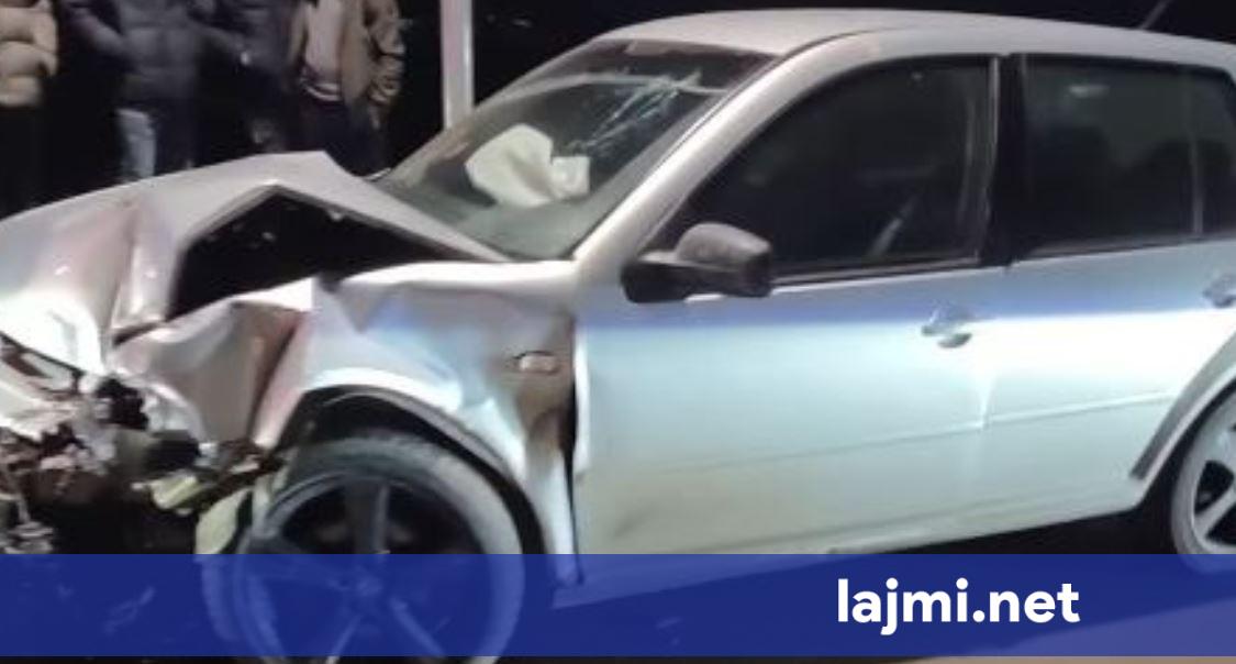 Një i lënduar nga aksidenti në rrugën e Varoshit