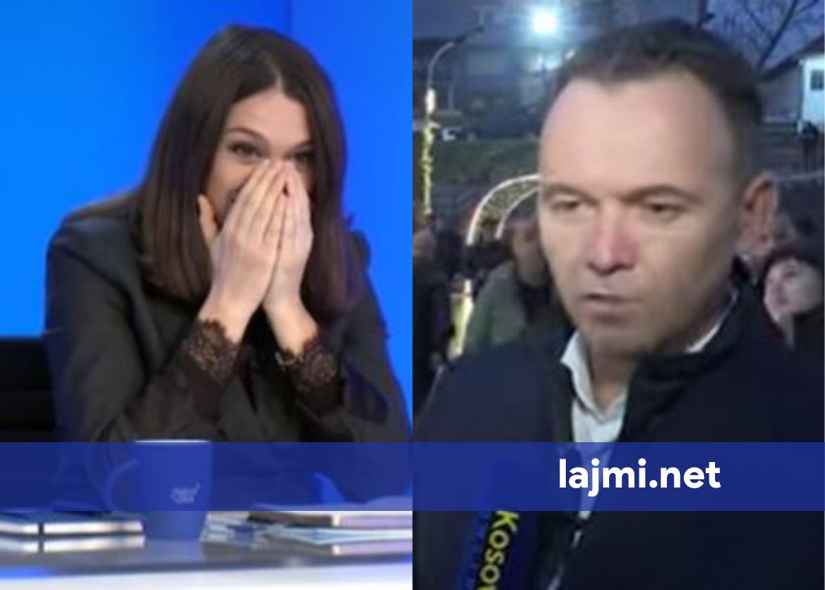 Doarsa Kica Xhelili  shpërthen  në të qeshura në emision kur e dëgjon Faton Pecin duke folur anglisht