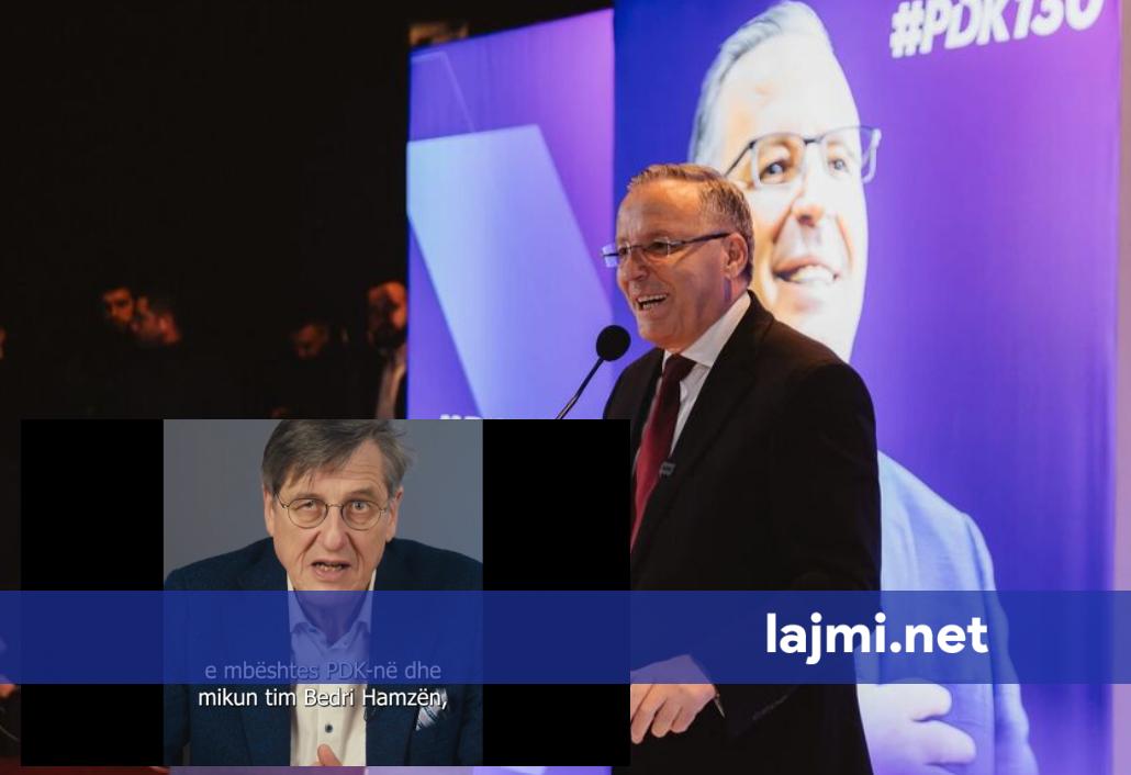 Presidenti i Liberal International  Karl Heinz Paqué  Kosova ka nevojë për Bedri Hamzën dhe orientim të qartë evropian