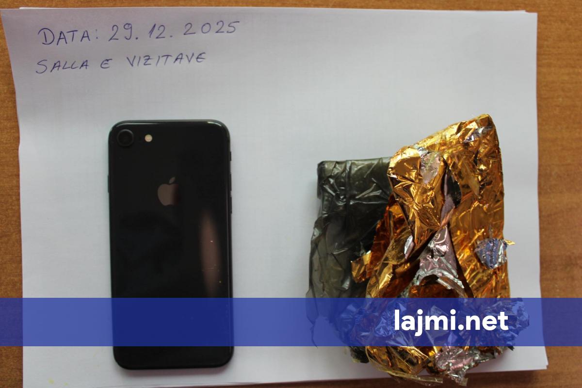 Parandalohet futja e një telefoni në Qendren Korrektuese të Dubravës nga një vizitor