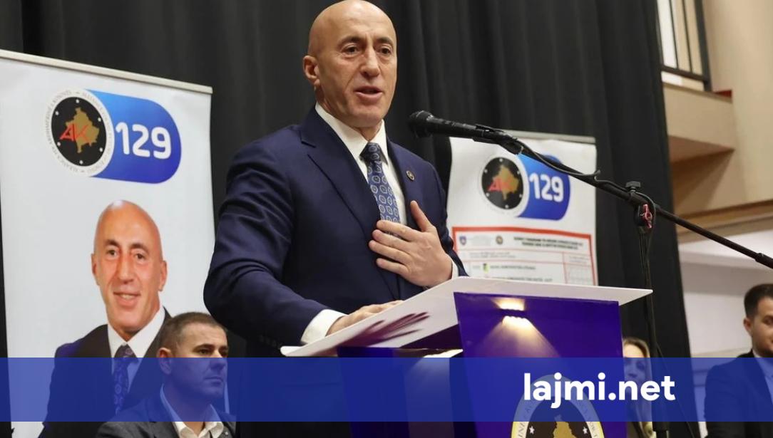 Gara e ngushtë në AAK  Ramush Haradinaj kryeson  Burim Ramadani dhe Bekë Berisha afër njëri tjetrit