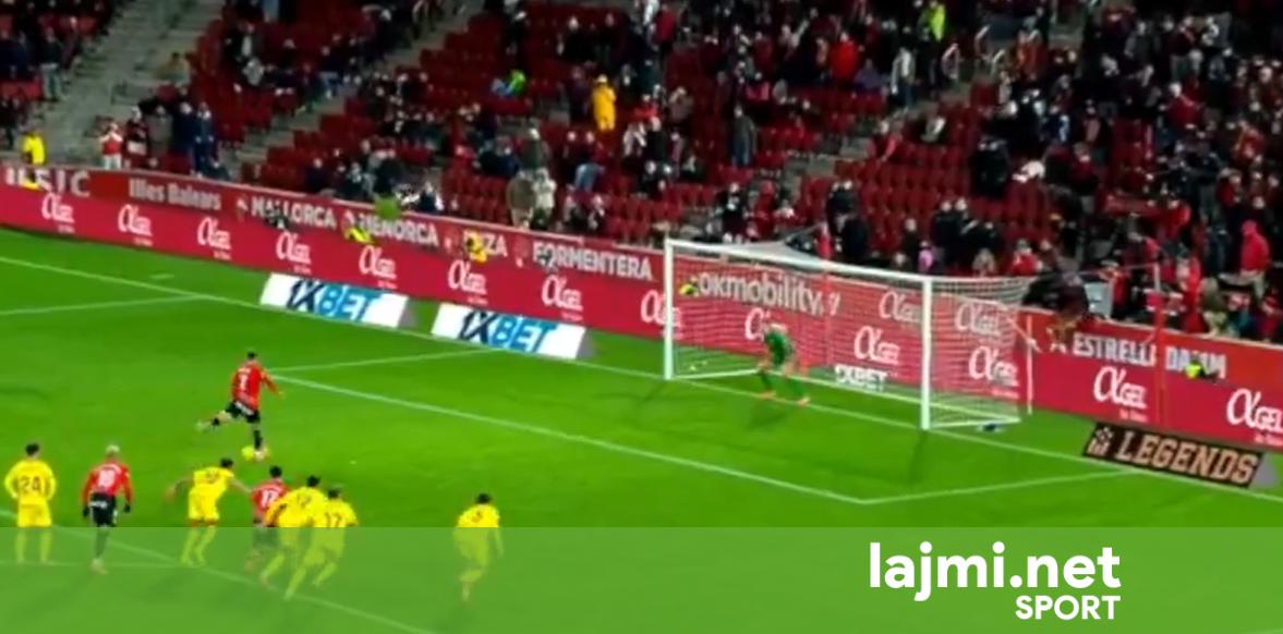 Vedat Muriqi shënon gol nga penalltia ndaj Gironas