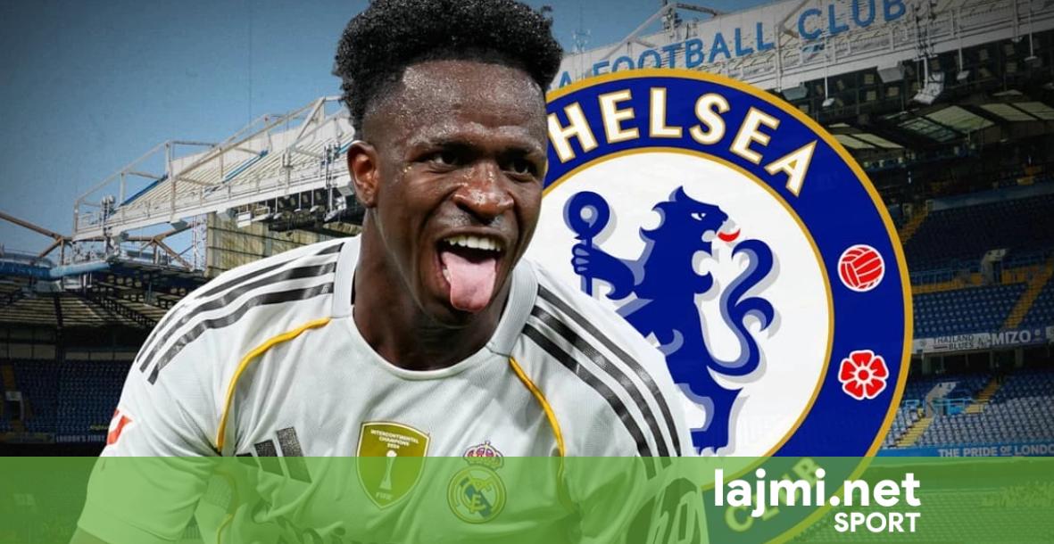 Mediumi i madh britanik  Chelsea po përgatit ofertë 160 milionë euro për Vini Jr