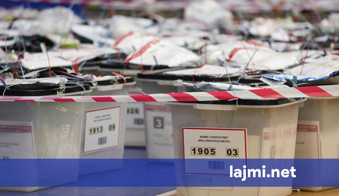 Numërohen mbi 15  të votave me kusht   Ja renditja e partive politike