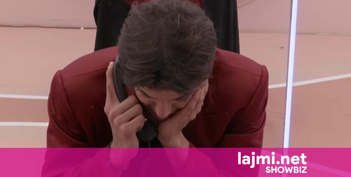 Klodi përlotet nga telefonata e së dashurës në BBVK  Kujdes me vajzat