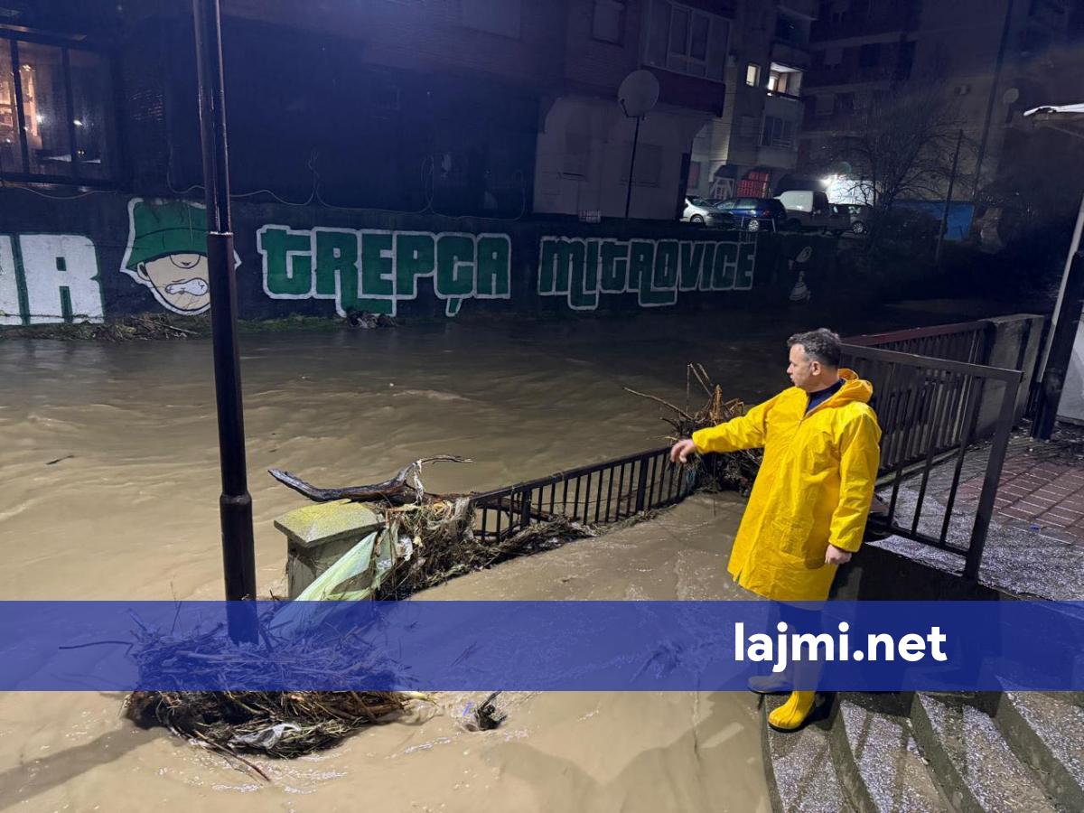 Peci deklaron se situata me vërshime është stabilizuar në Mitrovicë  Ka rënie të sasisë së ujit në lumin Lushta