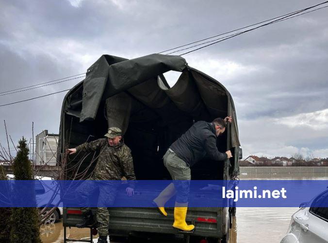 FSK mbështet zonat e prekura nga vërshimet