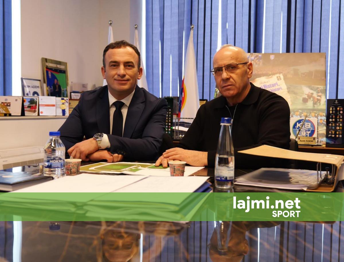 Ademi takon kryetarin e Obiliqit  diskutohet për zhvillimin e futbollit dhe projektet infrastrukturore