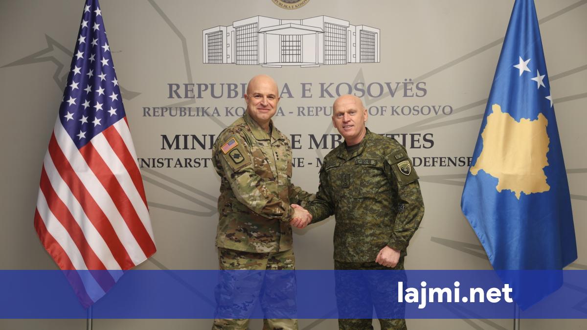 Jashari takon Gjenerallejtënant Stubbs  Partneriteti me ShBA  thelbësor për modernizimin e FSK së