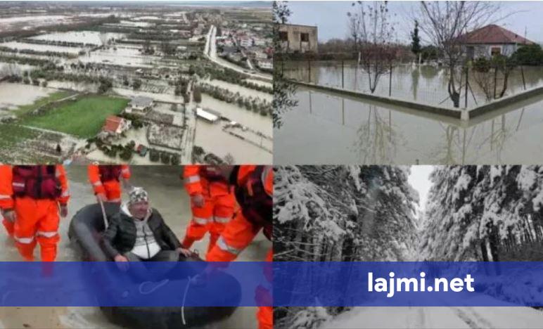 Mot i paqëndrueshëm gjatë vikendit  reshje shiu e bore dhe rrezik nga ngricat